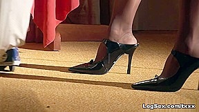 Clean Up Service – Kitty Langdon and J.T. – Leg Sex