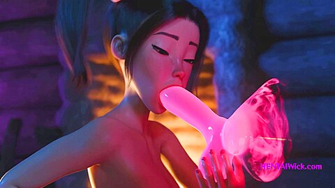 Delicate Perv Babe Pushed To Her Limits By Fake Twin Magic Dildos – 3d Sex Animation(2025)