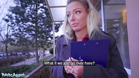 Gorgeous Milf Isabelle Deltore Blows And Fucks A Stranger For Some Cash