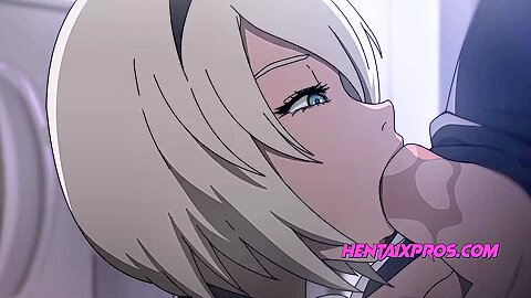 Car Toon And Anime Hentai – Nier Fuckomata Blowjob, Cumshot, Orgasm Sex Parody