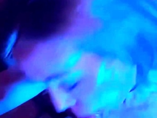 Nicole Aniston giving head and gets her face covered in cum